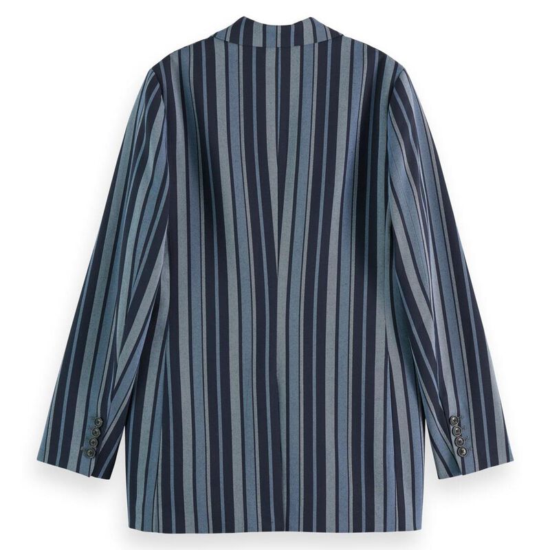 Scotch & Soda Fitted Db Striped Blazer image number 1